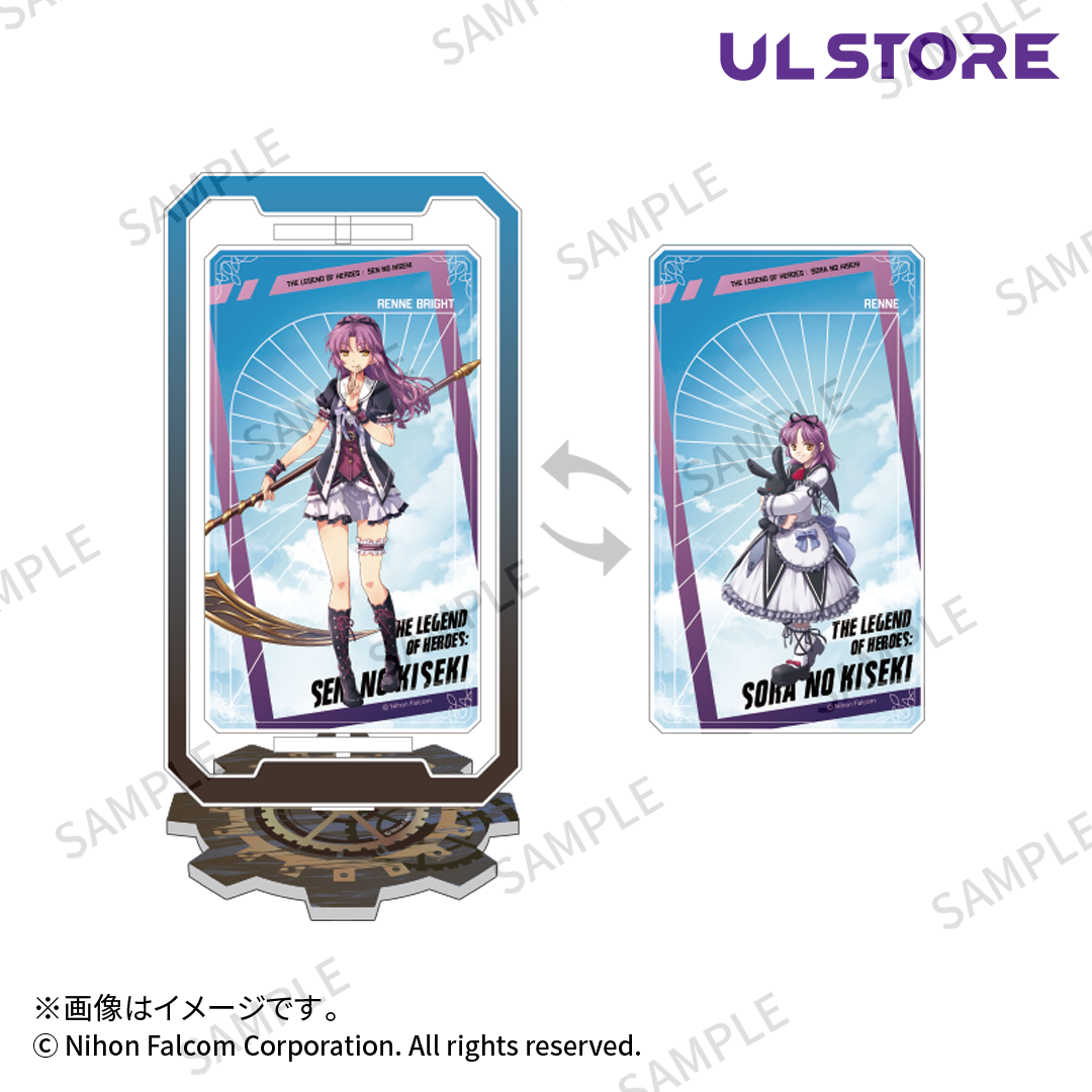 英雄伝説軌跡シリーズ最新グッズ オリジナル回転アクリルスタンド レン 英雄伝説軌跡シリーズ最新グッズ オリジナル回転アクリルスタンド レン